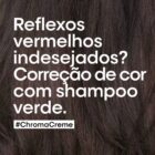 LOréal Chroma Crème Shampoo Green 300ml