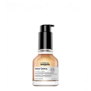 LOréal Metal Detox Óleo Concentrado para Cabelo Danificado 50ml