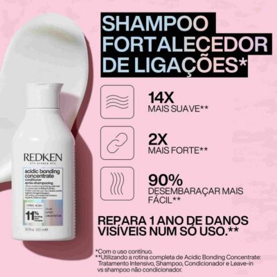 2 Redken Acidic Bonding Concentrate Condicionador 300ml