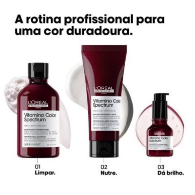 9 L'Oréal Vitamino Color Spectrum Condicionador 200ml