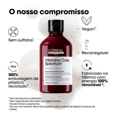 9 L'Oréal Vitamino Color Spectrum Shampoo 300ml