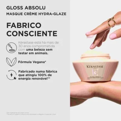 Kerastase Gloss Absolu Masque Crème Hydra-Glaze Kerastase Gloss Absolu Masque Crème Hydra-Glaze