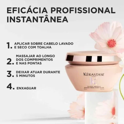 Kerastase Gloss Absolu Masque Crème Hydra-Glaze Kerastase Gloss Absolu Masque Crème Hydra-Glaze