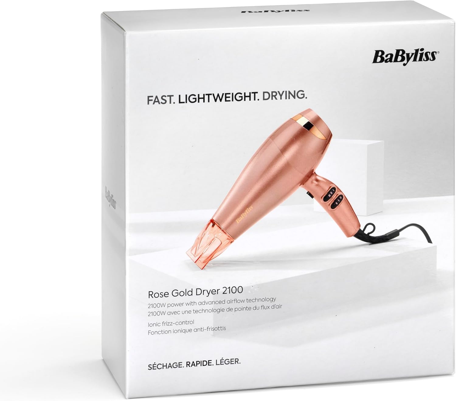 BABYLISS ROSE GOLD 2100